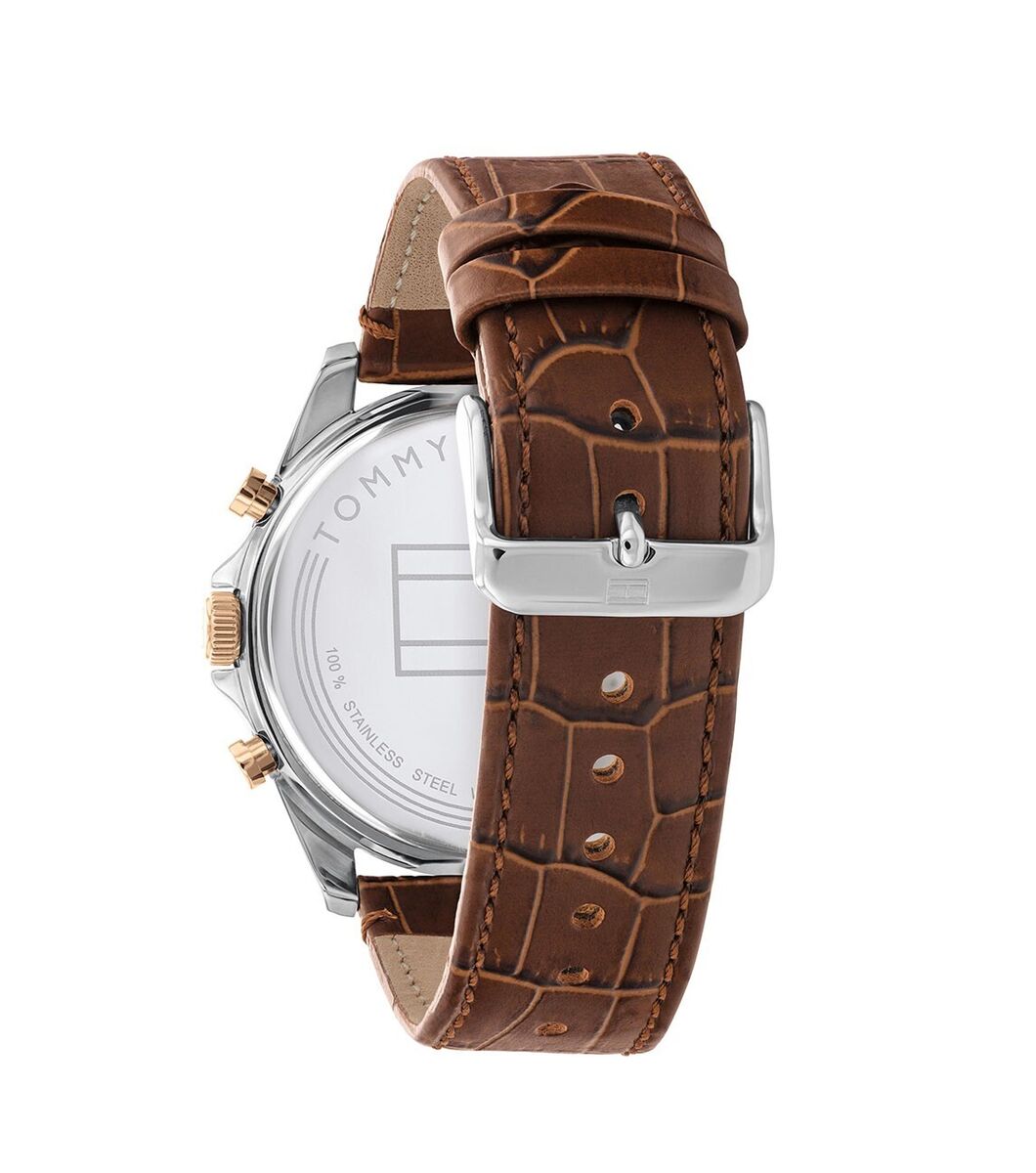 Tommy Hilfiger Quartz Multifunction Silver Dial Watch for Men - 1710450